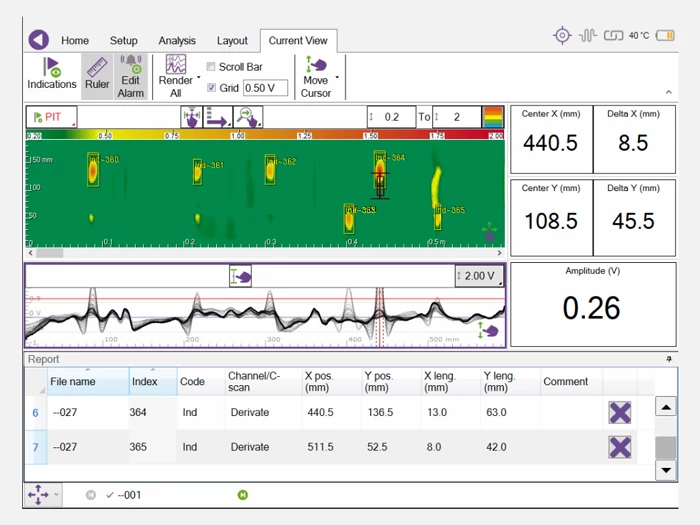 SW MFL skener, Magnetic FLux Leakage